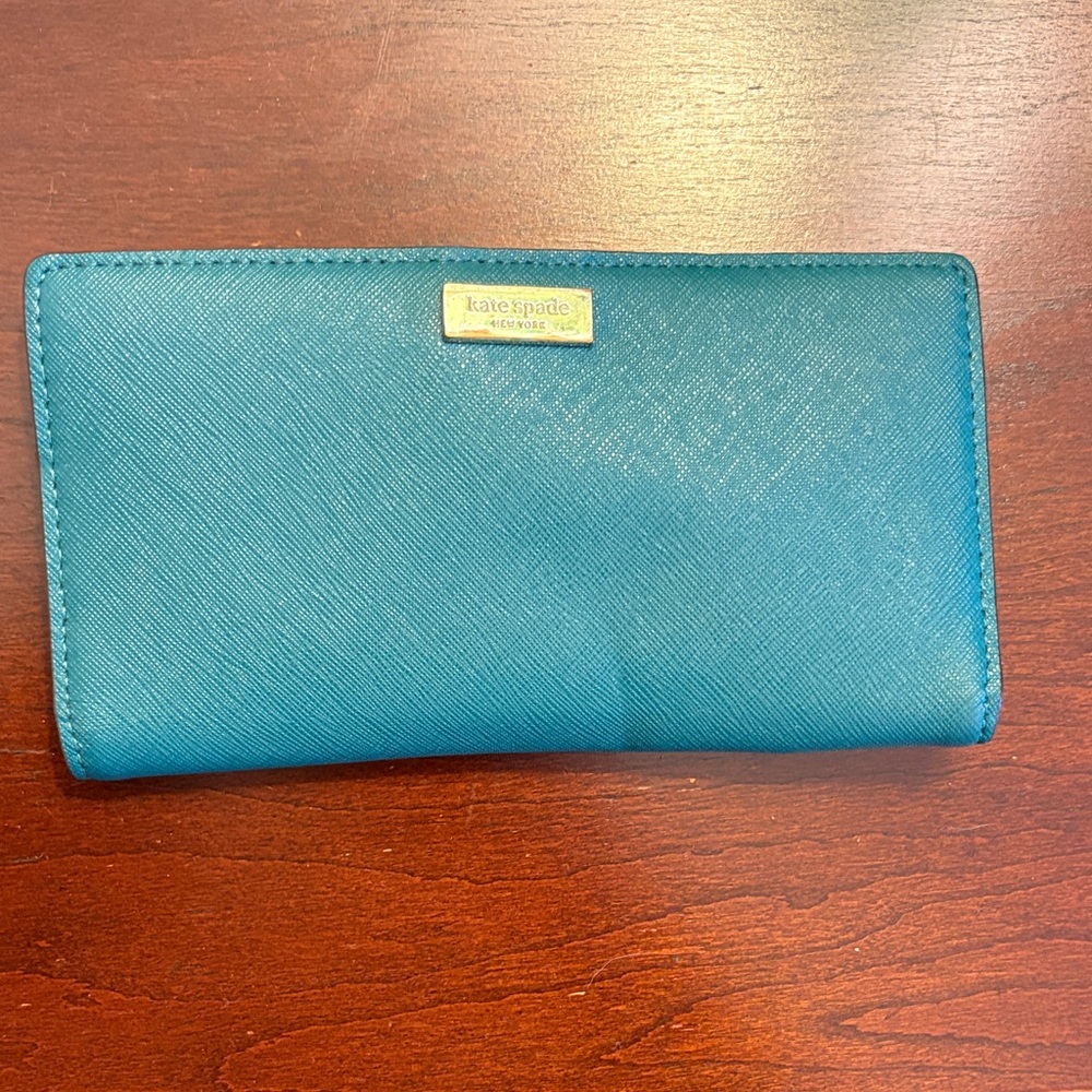 Kate Spade Teal Wallet